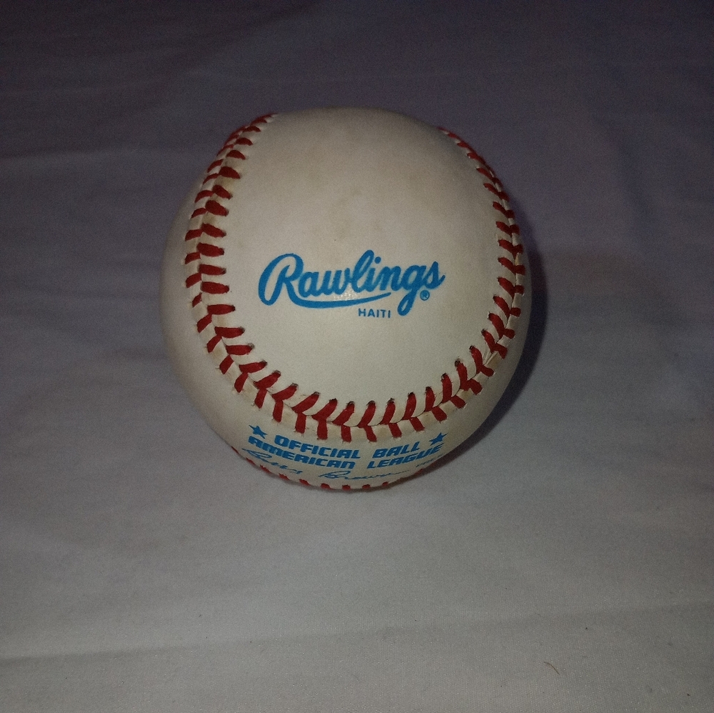 Shane Mack Signed Rawlings Official American League Baseball – Pre‑Owned - Picture 2 of 4